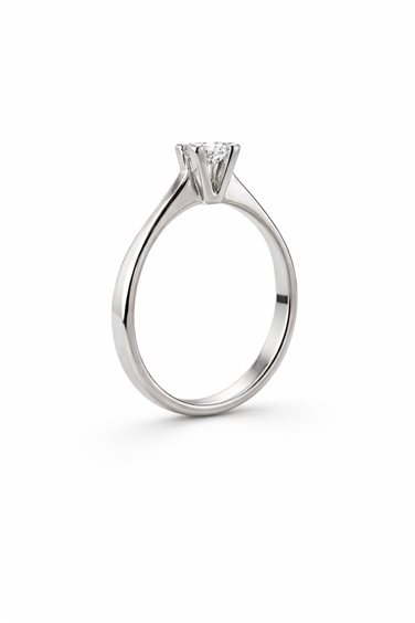 Anello Promesse Donna in Oro bianco Diamante 0.30 Ct FE61030 - FE61030